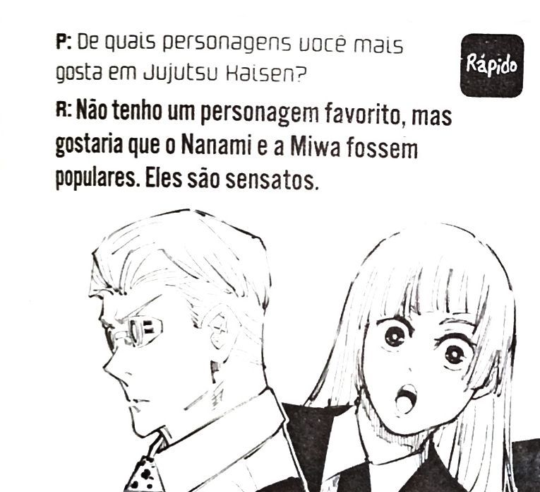 Yuta nunca foi considerado para protagonista do novo mangá