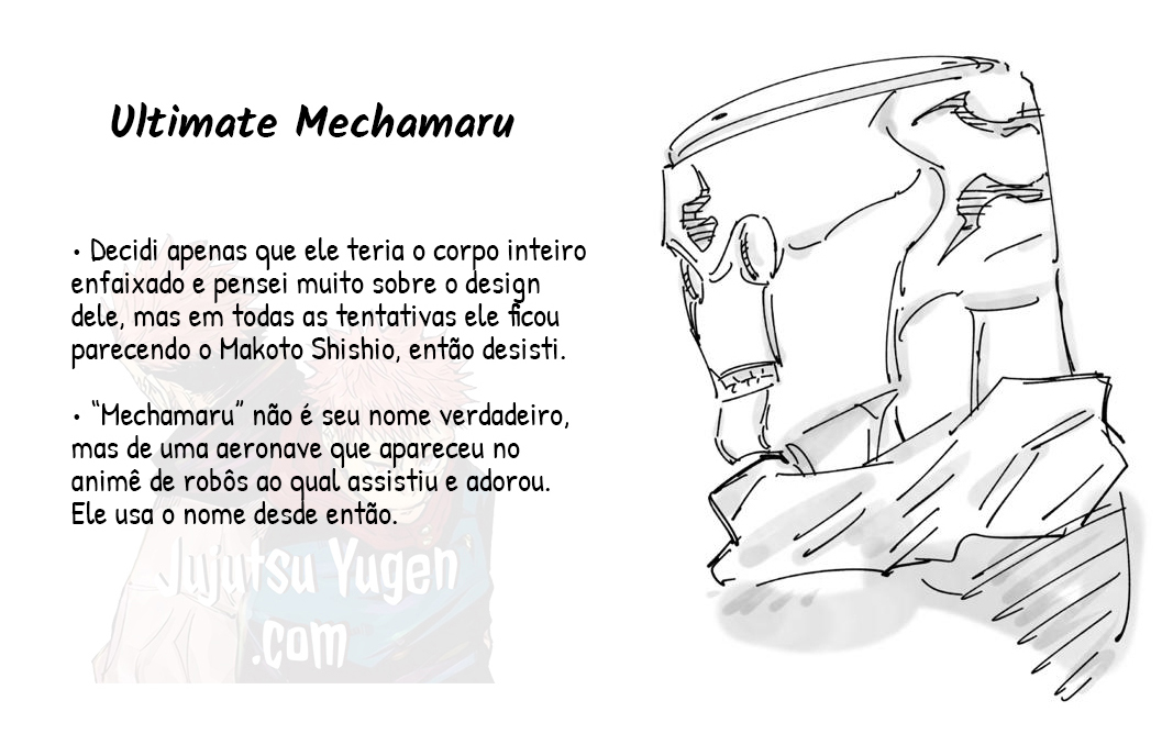 Mechamaru ficha de personagem